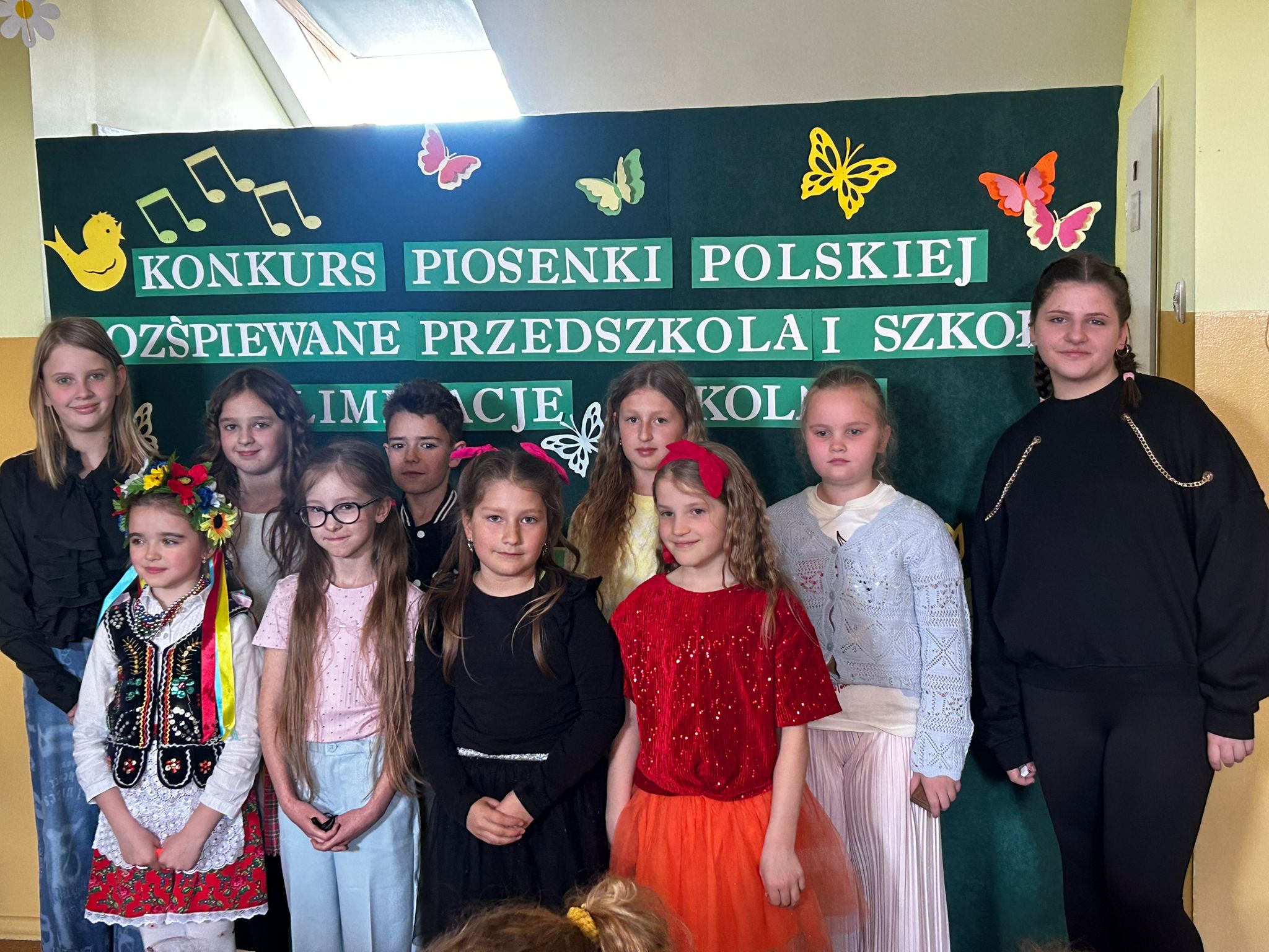 Konkurs Piosenki Polskiej „Rozśpiewane Przedszkola i Szkoły” – eliminacje szkolne